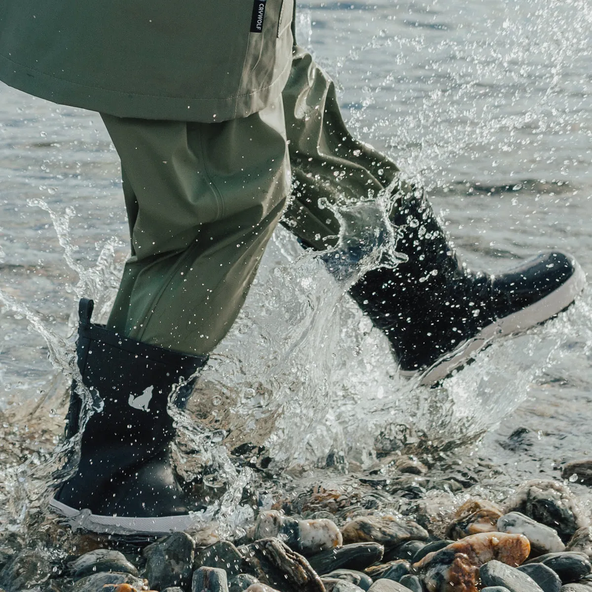 Crywolf Rain Boots - Black