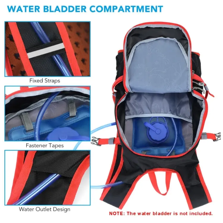 Tanluhu Outdoor Mountaineering Waterproof Breathable Cycling Backpack(Orange)